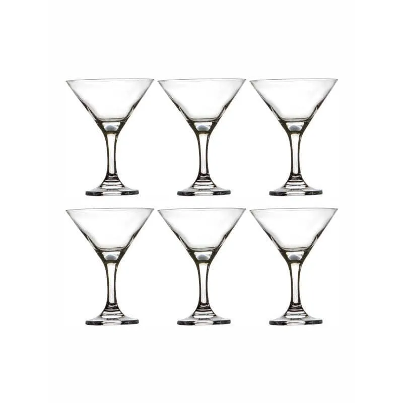 Pasabahce Mixii Martini Whiskey Glasses (190 mL) - Set Of Six media 4