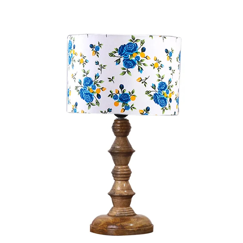 Fleur Timber Wooden Table Lamp - Multicolor media 6