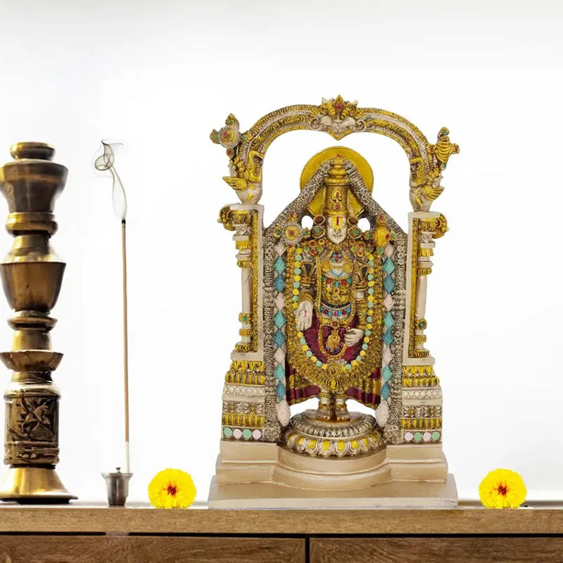 Divine Lord Balaji Resin Idol media 4