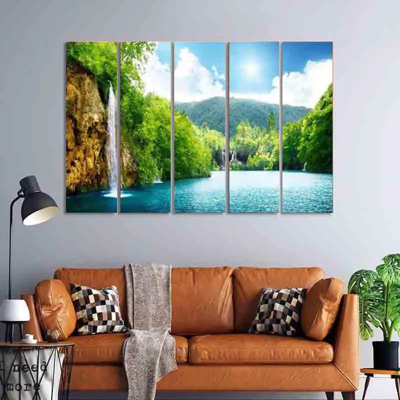 Backwaters Wall Art - Five Piece Set media 1