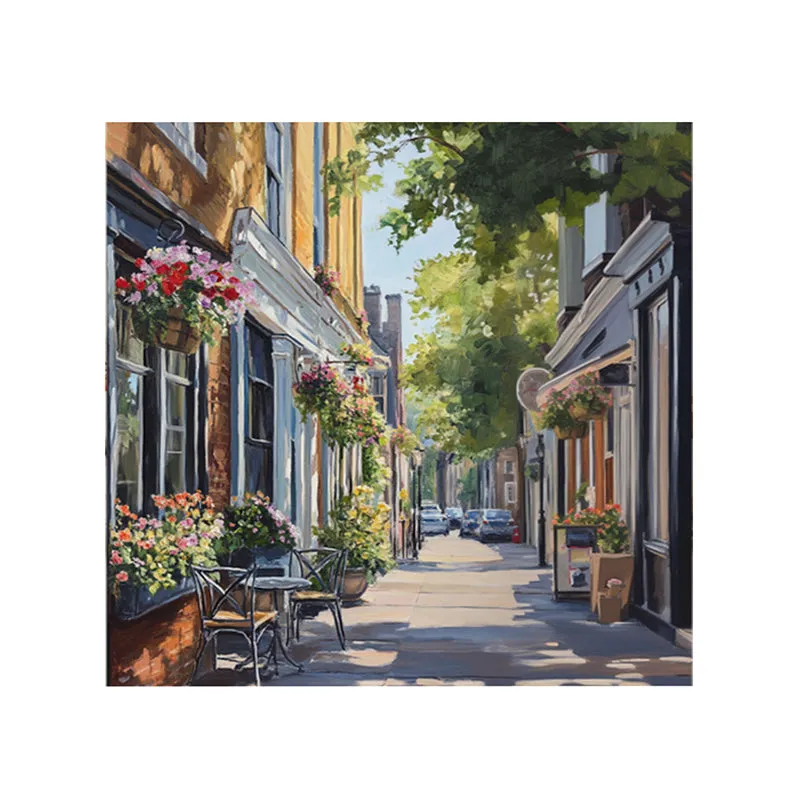 Quaint Towns Canvas Showpiece media 5