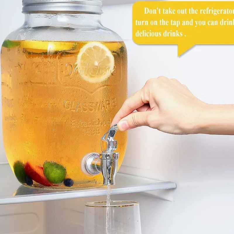 Quencher Glass Drink Dispenser - 4 L media 6