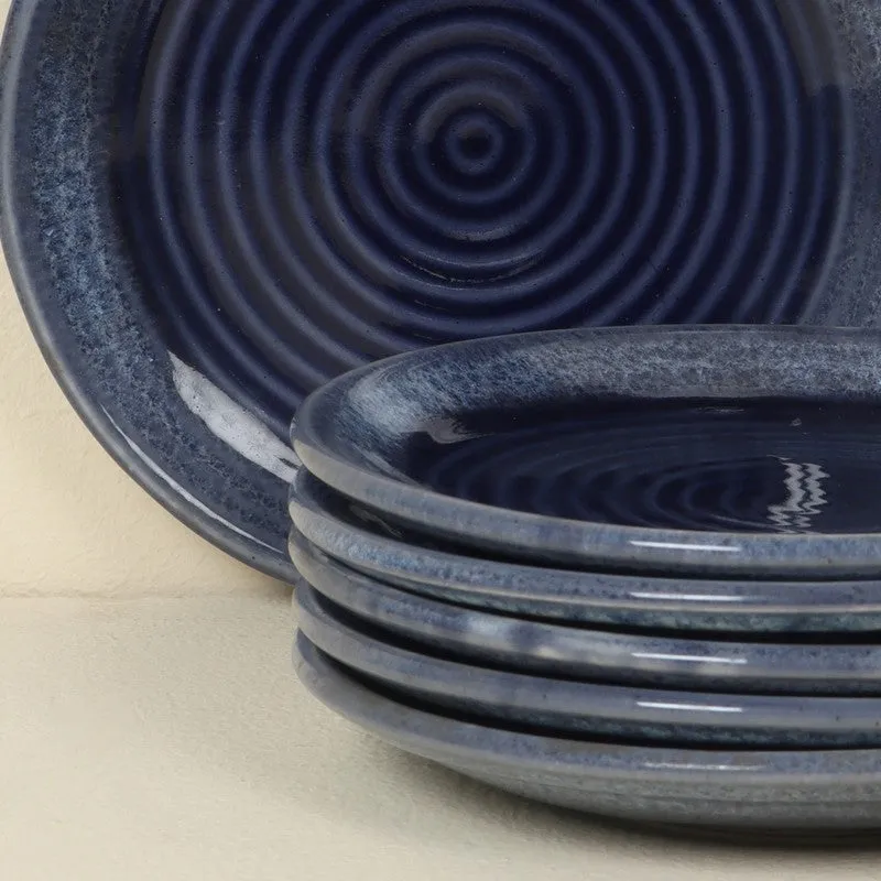 Seravelle Dinner Plate (Blue) - Set Of Six media 5