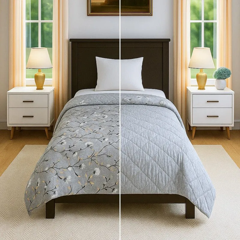 Flora Muse Cotton Comforters - 300 GSM media 3
