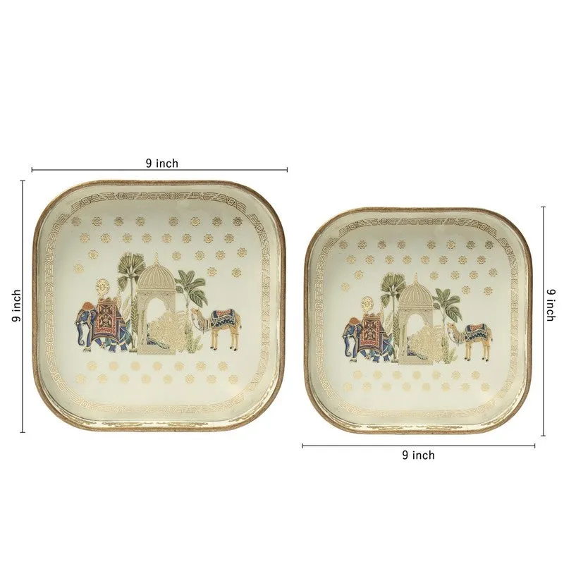 Hathi (E - Shahi Serving Tray) - Set Of Two media 9