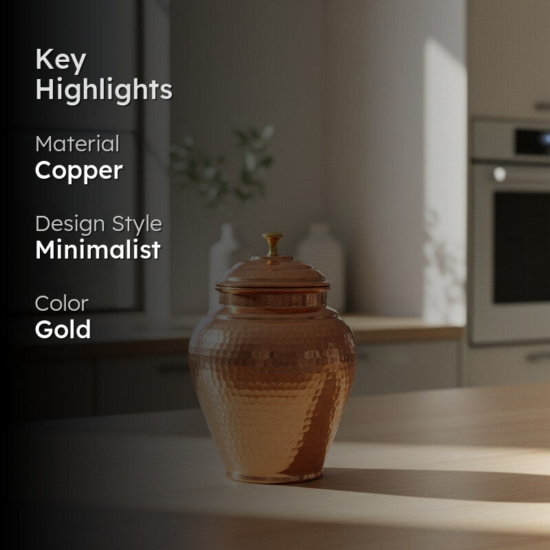 Aurex Copper Jar - 700 mL media 2