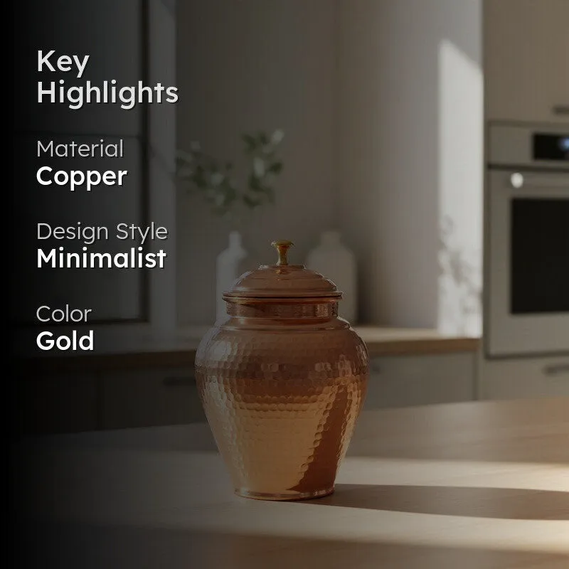 Aurex Copper Jar - 700 mL media 2