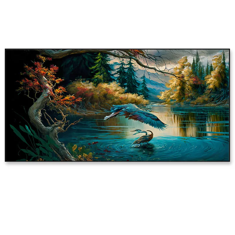 Twilight Panorama Wall Painting media 4