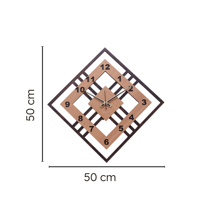 Alena Rhombus Wall Clock media 7