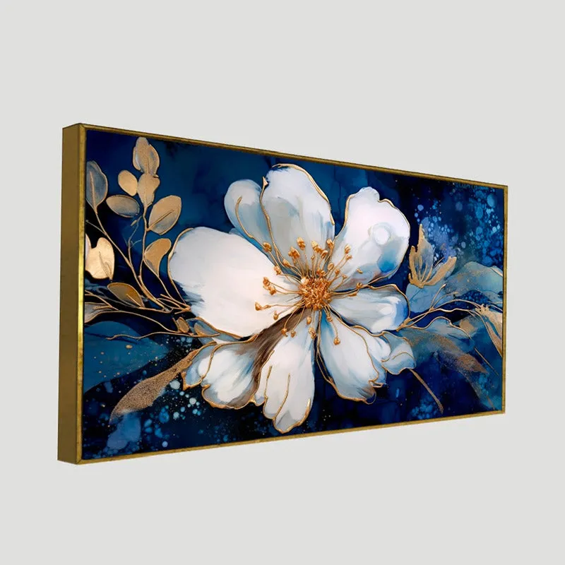 Calyps Floral Wall Painting media 4
