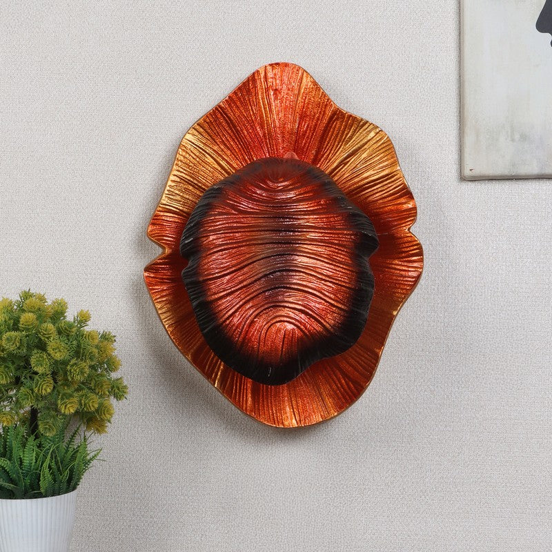 Amber Shell Iron Wall Lamp media 3