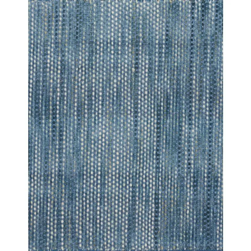 Lasumi Hand Woven Wool Rug - Blue media 5