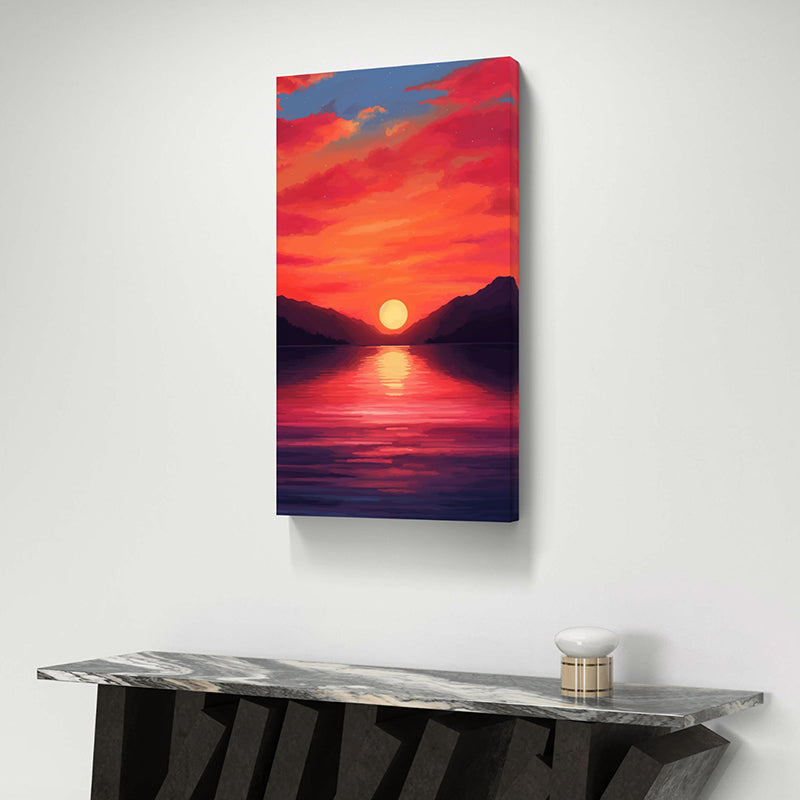 Scarlet Sceneries Wall Art