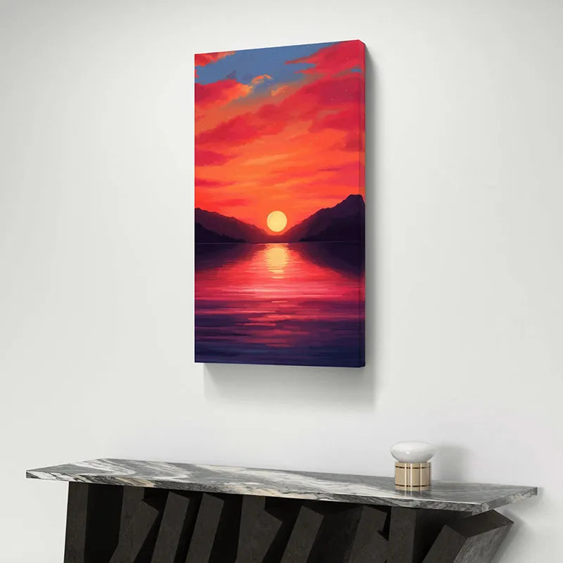 Scarlet Sceneries Wall Art media 1