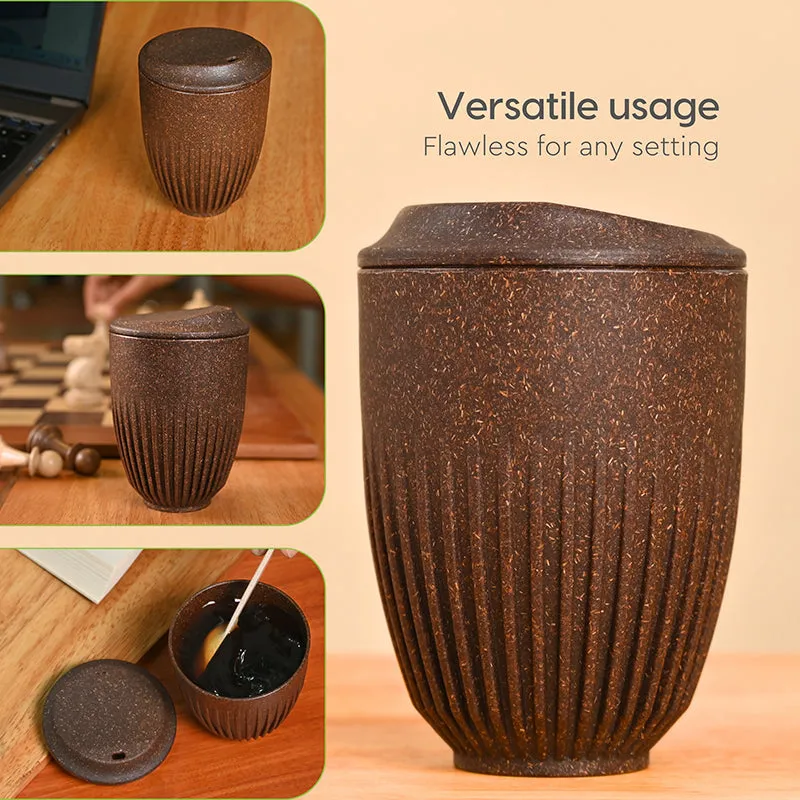 Desi Rice Husk Coffee Mug (350 mL) media 5