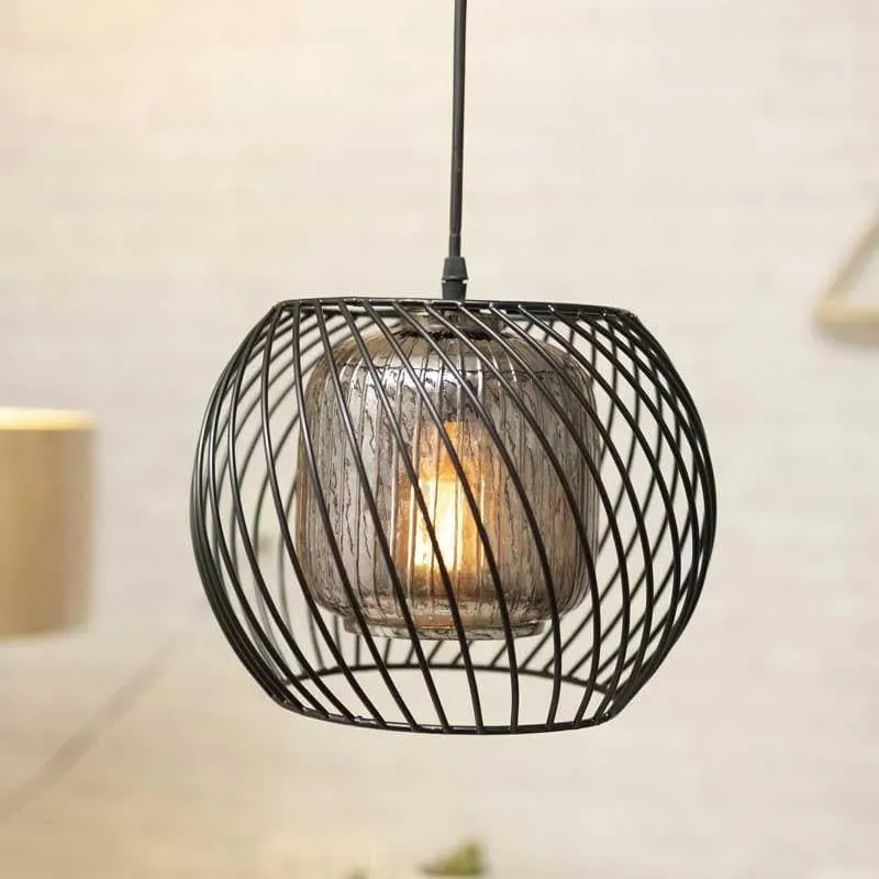 Galactic Glow Ceiling Lamp - Black media 3