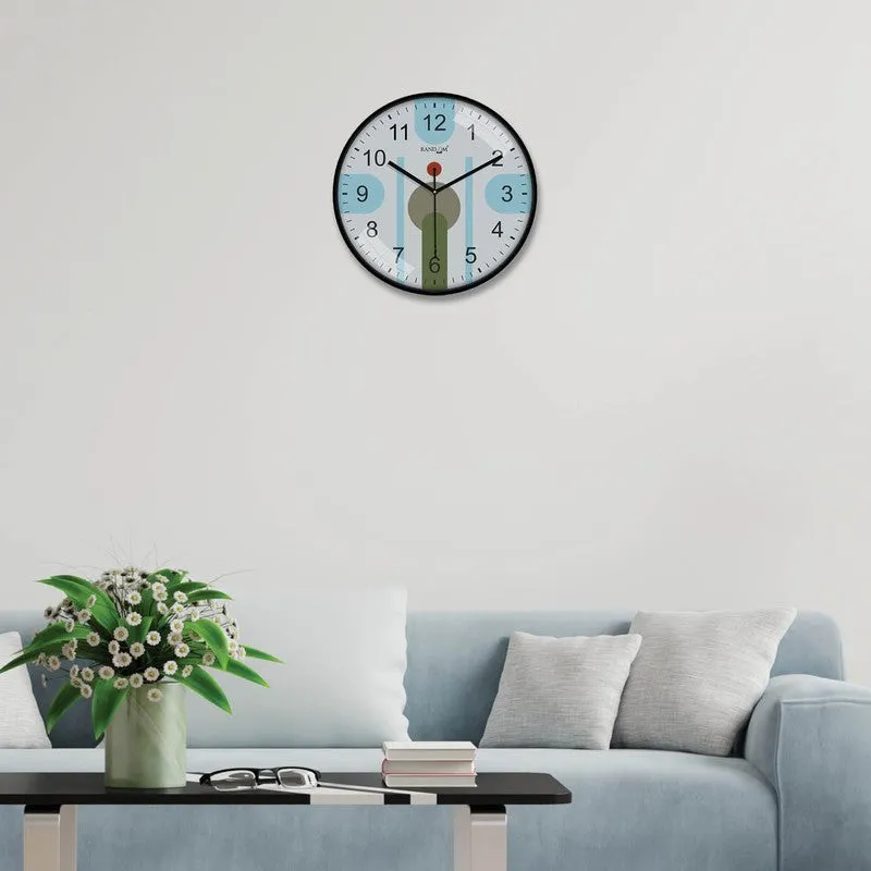 Calmness Round Analog Wall Clock - Multicolor media 4