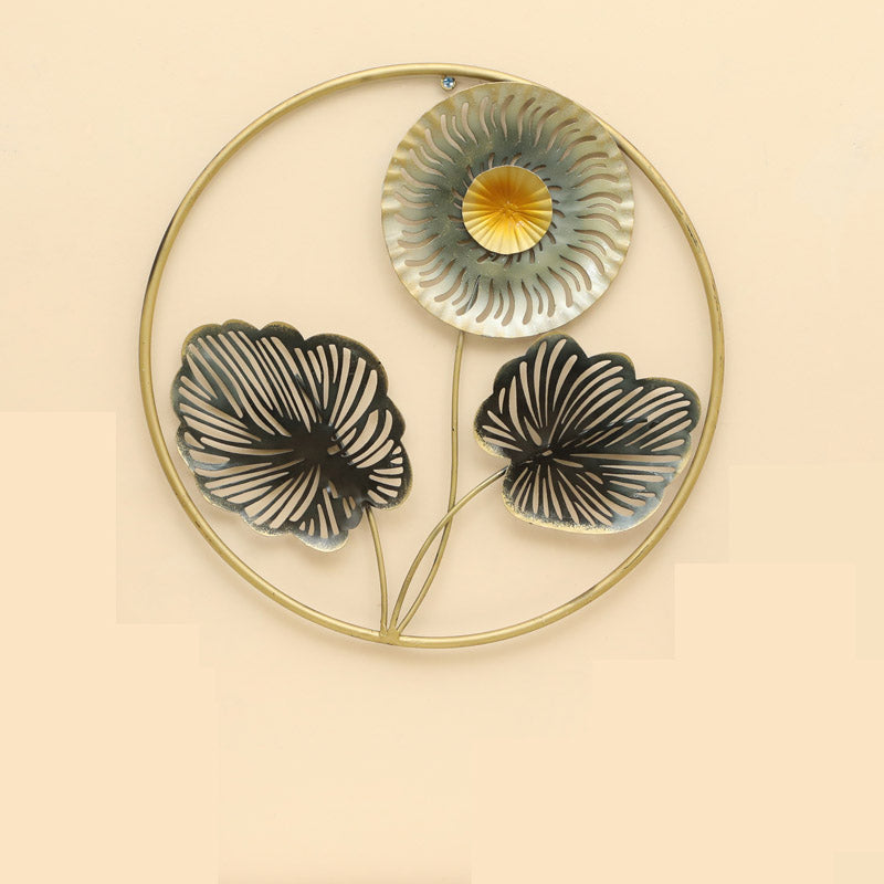 Annida Floral Metal Wall Accent