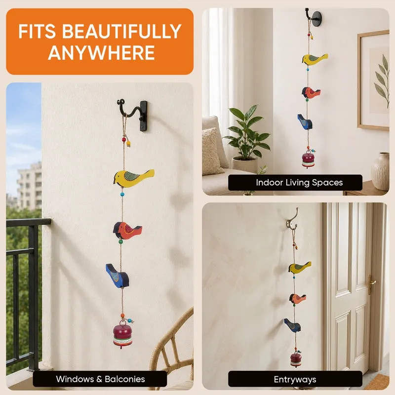 Birdie Flock Windchime - 14