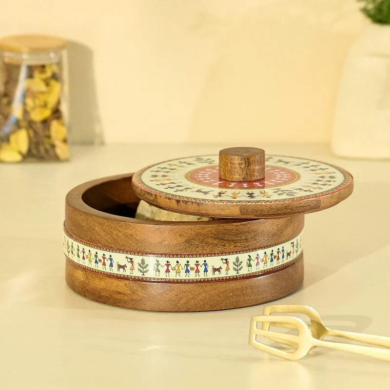 Gatha Wooden Roti Box media 3