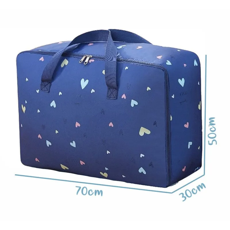Elvarin Fabric Cloth Organiser - Blue media 7