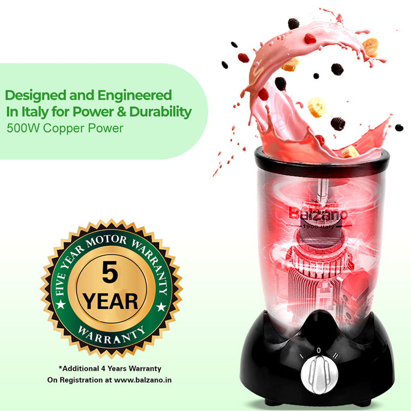 Balzano Nutri Bullet Mixer Grinder - 500 W media 3