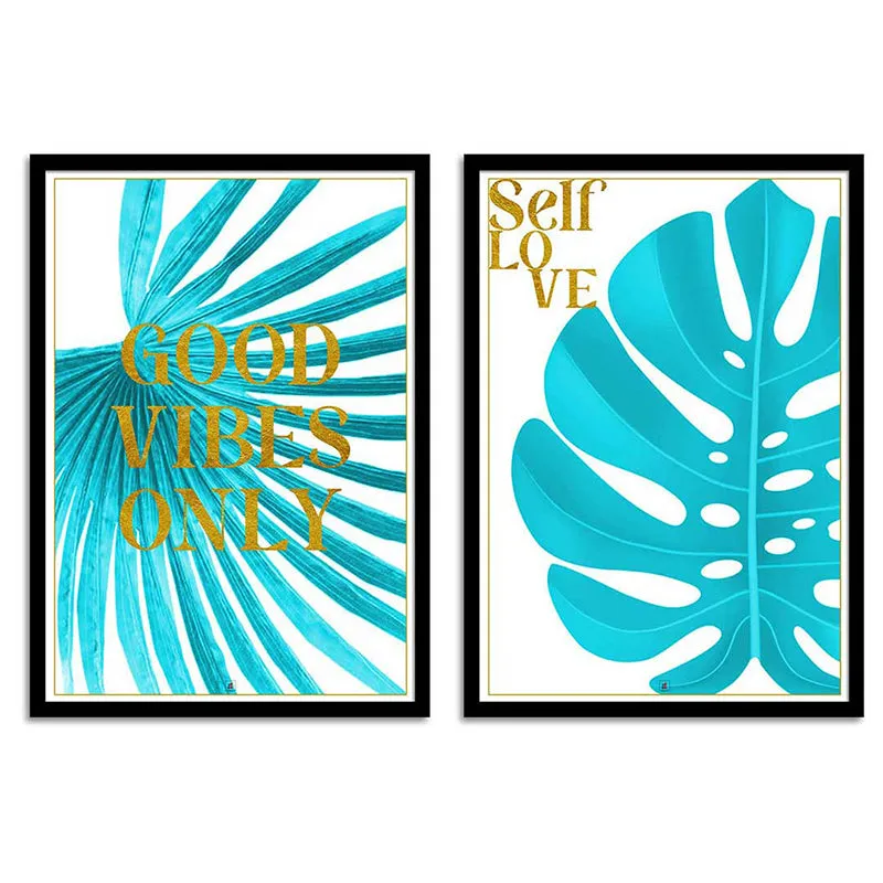 Blue Fronts Wall Art - Set Of Two media 5