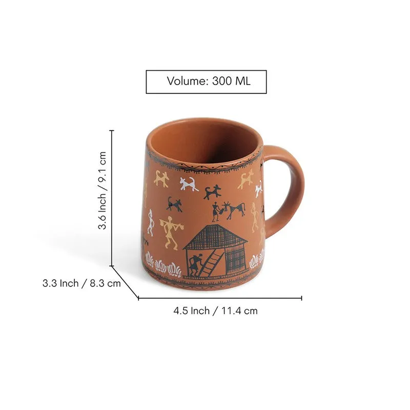 Cozy Ceramic Coffee Mug (300 mL Each) - Set Of Six media 5