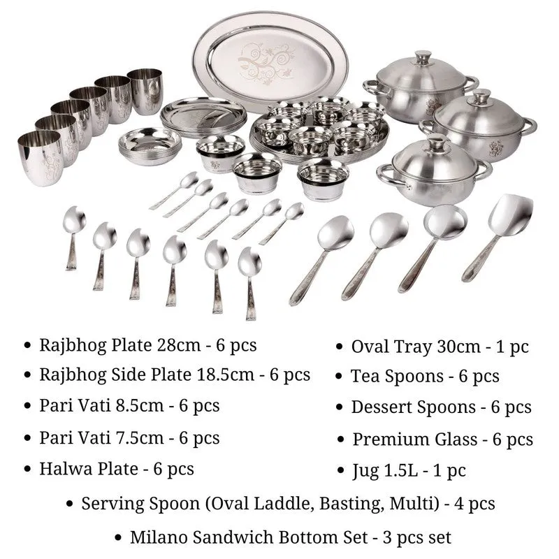 Kraft Rivara Rivela Dinner Set - 60 Piece Set media 8