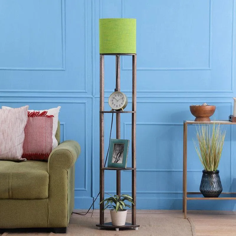 Miwa Yuno Floor Lamp With Shelf media 2