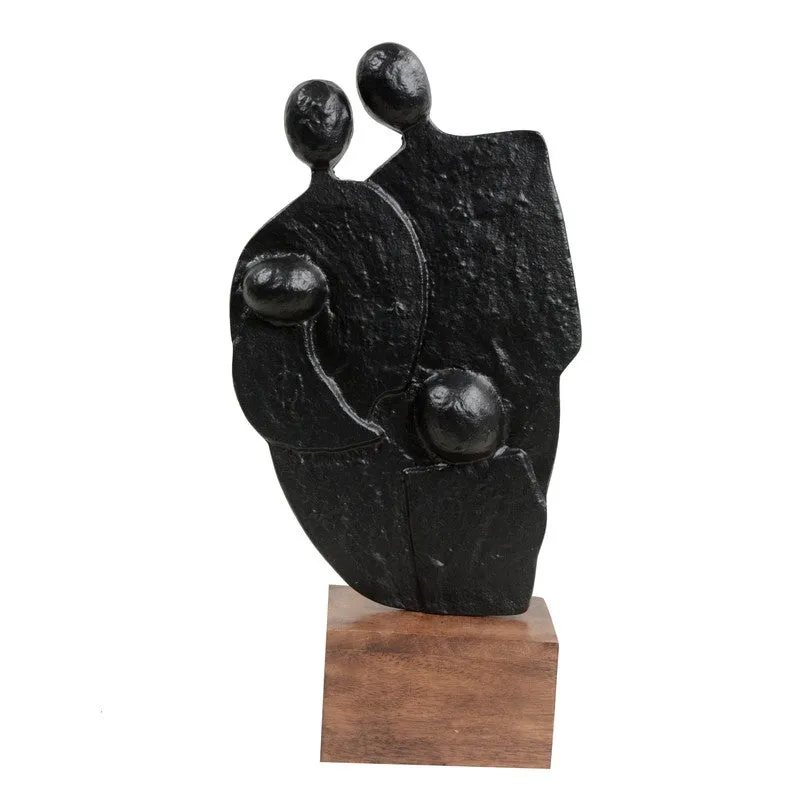 Cherish Family Black Showpiece media 3