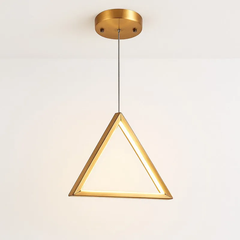 Geo Glow Aluminum Ceiling Lamp media 3