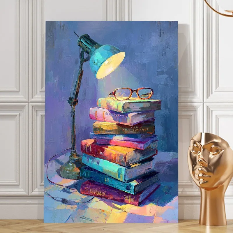 Literary Glow Canvas Canvas Wall Art media 7