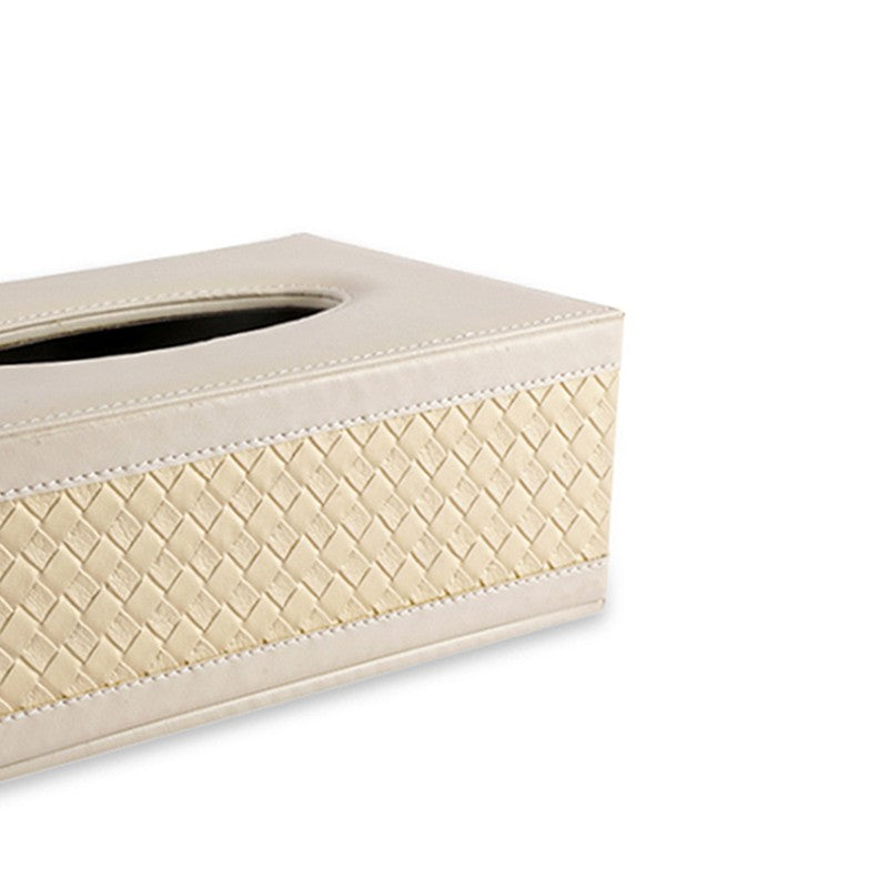 AarviDecor Velvique Faux Leather Tissue Holder media 6