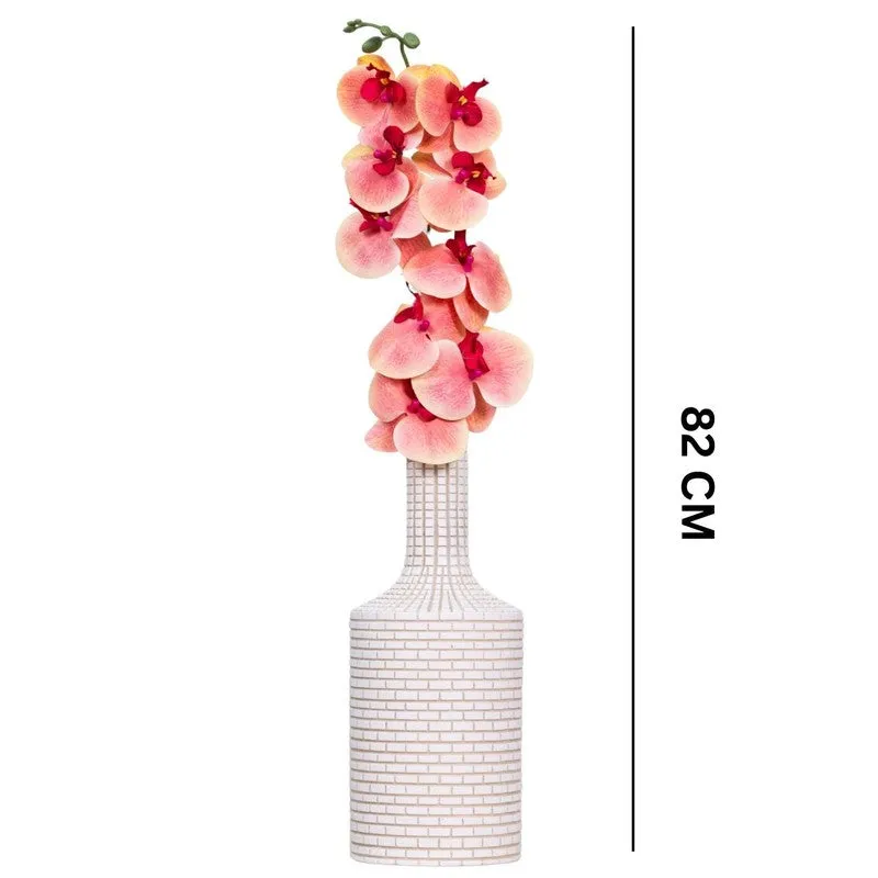 Graceful Artificial Orchids Flower Stick - Orange media 6