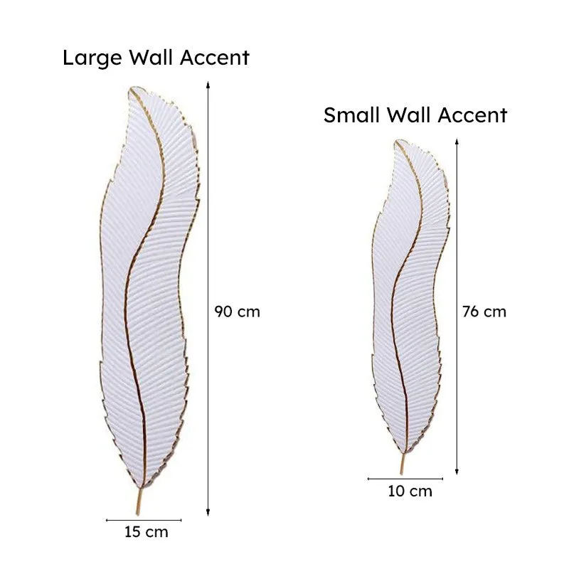 Arboreal Feather Iron Wall Accent - Set Of Two media 6