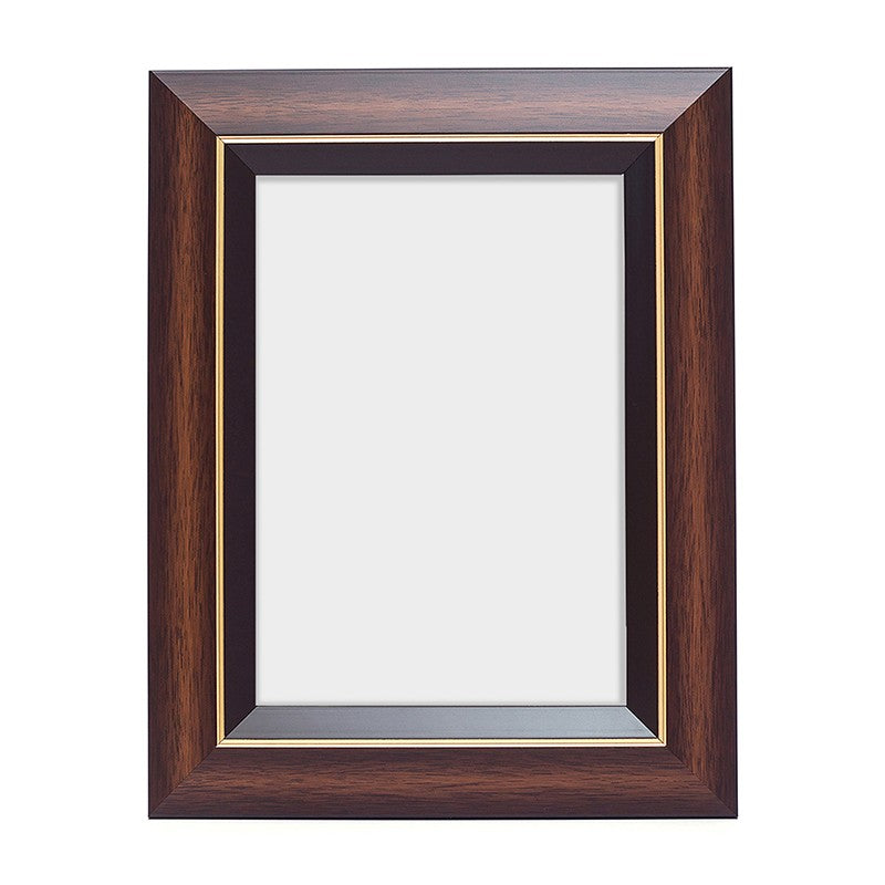 Elegant Brown Wood Tabletop Photo Frame media 3