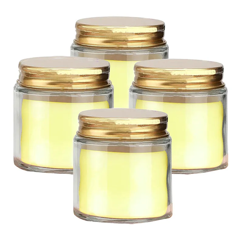 Geode Scented Candle (Lemongrass) - Set Of Four media 4