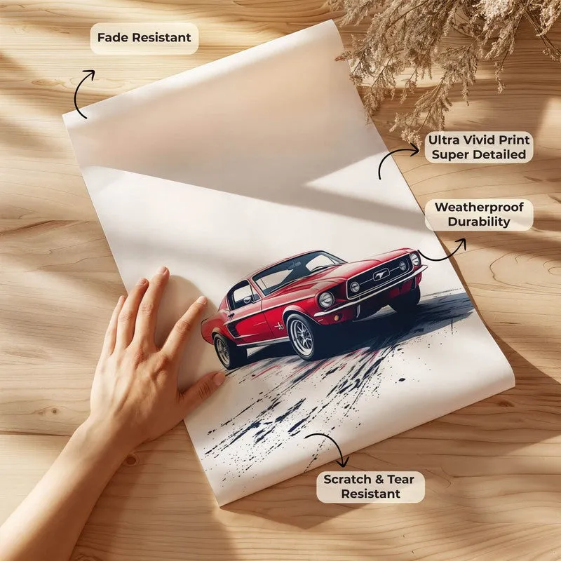 Red Race Wall Poster media 7
