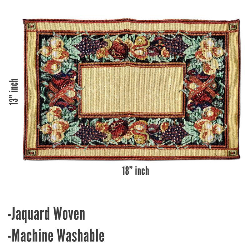 Adia Jacquard Woven Placemat - Set Of Six media 7