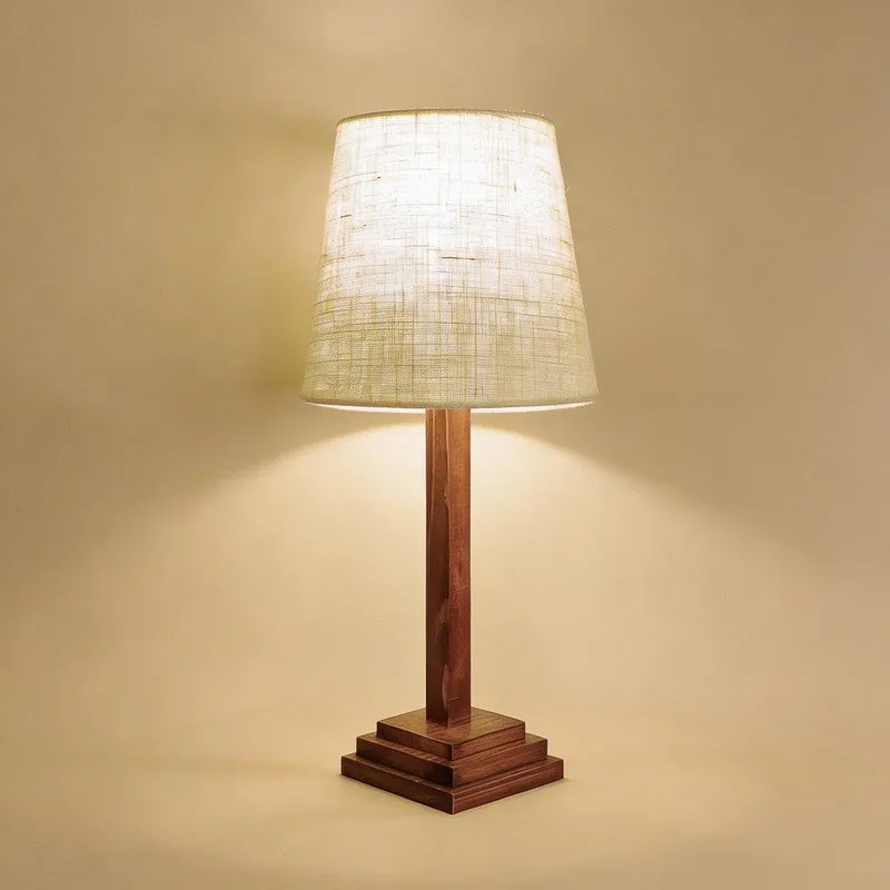 Klaris Jute Table Lamp - Brown,Beige media 6