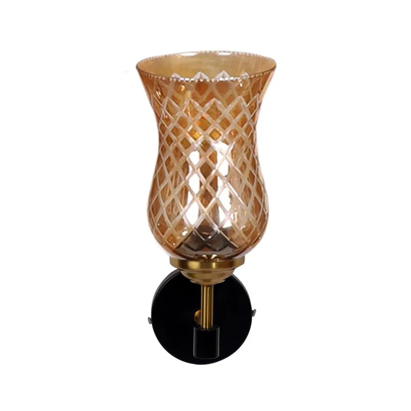Golden Shine Decorative Glass Wall Lamp media 6