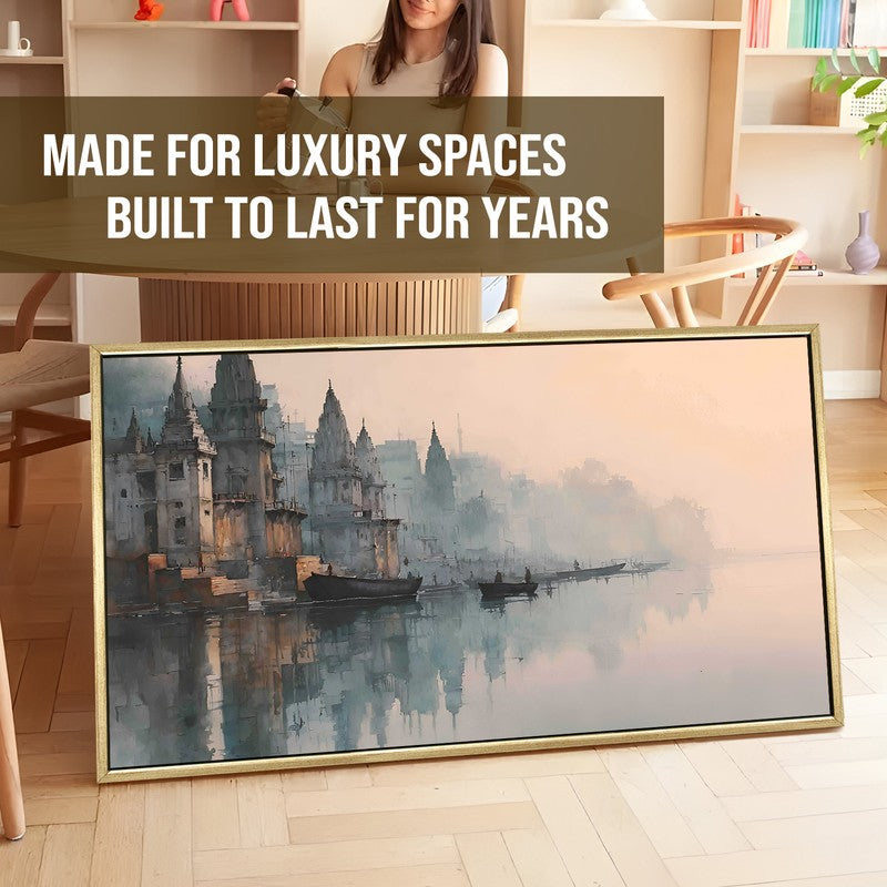 Rosy Twilight of Kashi Wall Art media 5
