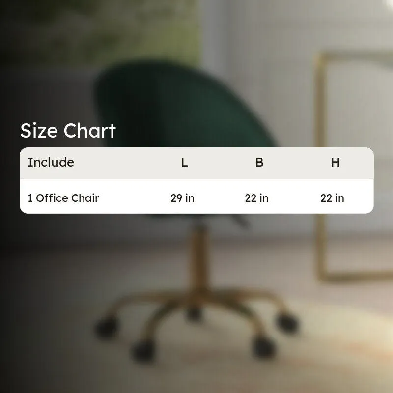Opulon Metal Office Chair - Green media 8