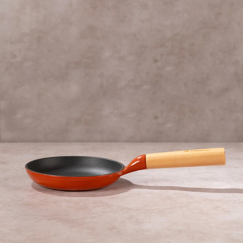 Cumin Co Enamel Cast Iron Frying Pan (Rust) - 750 mL media 5