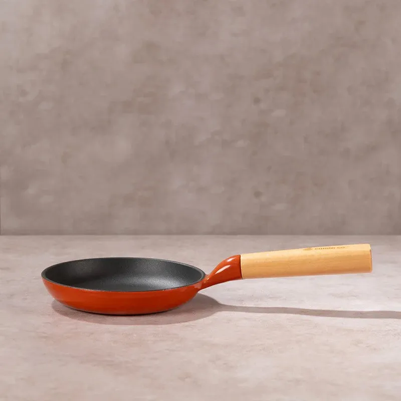 Cumin Co Enamel Cast Iron Frying Pan (Rust) - 750 mL media 5