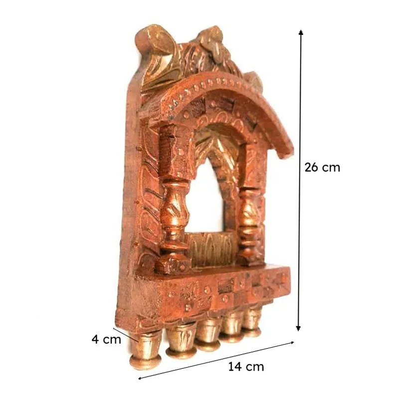 Trimara Jharokha Wooden Wall Accent media 5