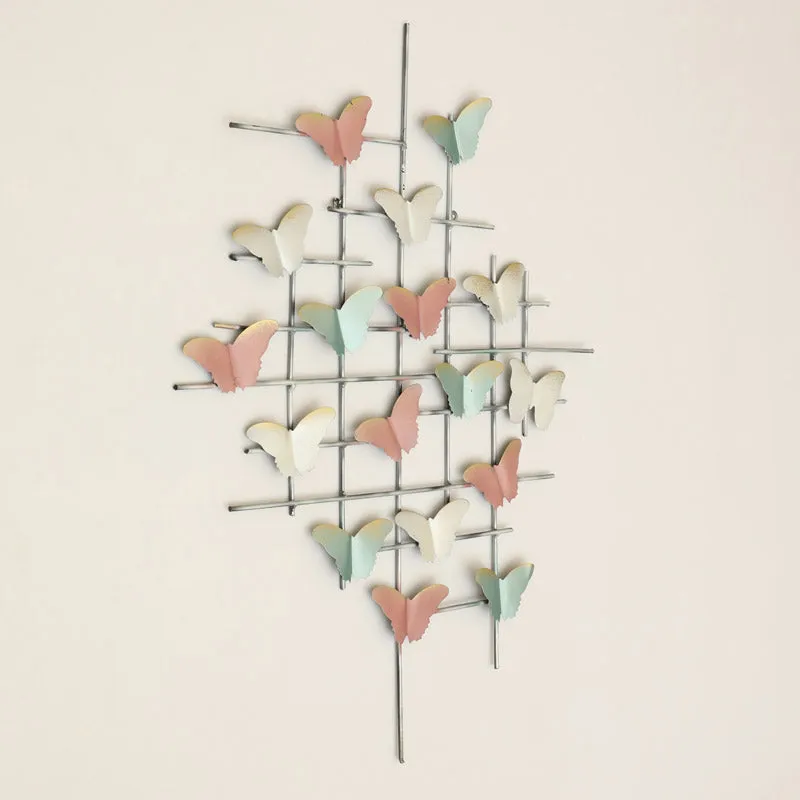 Eva Flutter Grid Metal Wall Accent media 3