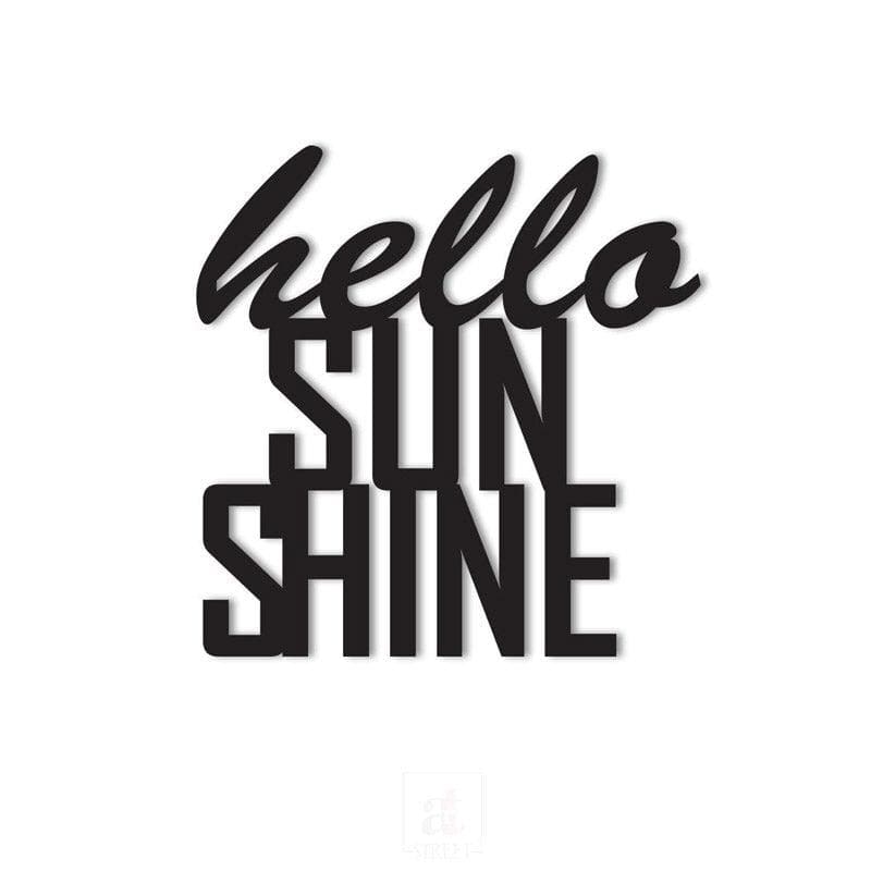 Hello Sunshine MDF Wall Accent media 3