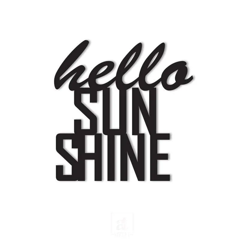 Hello Sunshine MDF Wall Accent media 3